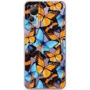 Прозрачный чехол BoxFace Ulefone Note 14 Butterfly Morpho