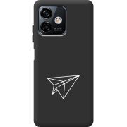 Черный чехол BoxFace Ulefone Note 16 Pro Paper Plane