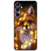 Чехол BoxFace Samsung Galaxy S24 FE (S721) Різдвяна лисичка