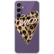 Прозрачный чехол BoxFace Samsung Galaxy S24 FE (S721) Wild Love