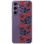 Прозрачный чехол BoxFace Samsung Galaxy S24 FE (S721) Ethno Ornament