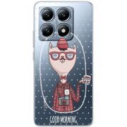 Прозрачный чехол BoxFace Xiaomi 14T Good Morning