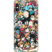Чехол Uprint Xiaomi Redmi Note 5 / Note 5 Pro Anime Stickers