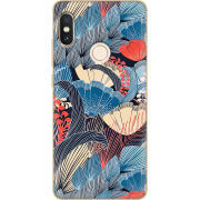 Чехол Uprint Xiaomi Redmi Note 5 / Note 5 Pro Blue Herb