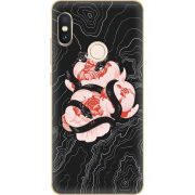 Чехол Uprint Xiaomi Redmi Note 5 / Note 5 Pro Snake Rose