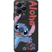 Черный чехол BoxFace Huawei Honor 200 Lite Гавайський гість Stich