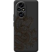 Черный чехол BoxFace Huawei Honor 200 Pro Chinese Dragon