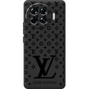 Черный чехол BoxFace Tecno Spark 20 Pro Plus LV Style