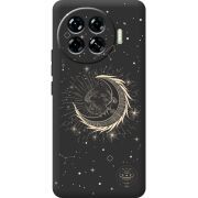 Черный чехол BoxFace Tecno Spark 20 Pro Plus Moon
