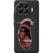 Черный чехол BoxFace Tecno Spark 20 Pro Plus Нападение на Титана