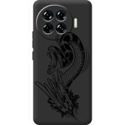Черный чехол BoxFace Tecno Spark 20 Pro Plus Snake