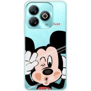 Прозрачный чехол BoxFace ZTE Blade A75 4G Mister M