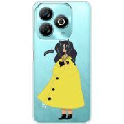 Прозрачный чехол BoxFace ZTE Blade A75 4G Just a Girl