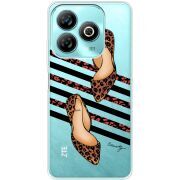 Прозрачный чехол BoxFace ZTE Blade A75 4G Love Beauty