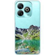 Прозрачный чехол BoxFace ZTE Blade A75 4G Green Mountain