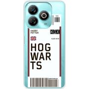 Прозрачный чехол BoxFace ZTE Blade A75 4G Ticket Hogwarts