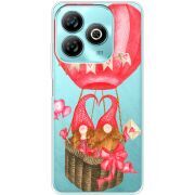 Прозрачный чехол BoxFace ZTE Blade A75 4G Valentine Dwarfs