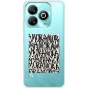 Прозрачный чехол BoxFace ZTE Blade A75 4G Amor Amor