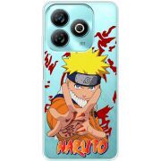 Прозрачный чехол BoxFace ZTE Blade A75 4G Naruto
