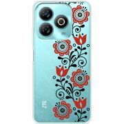 Прозрачный чехол BoxFace ZTE Blade A75 4G Ethno Ornament