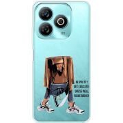 Прозрачный чехол BoxFace ZTE Blade A75 4G Motivation