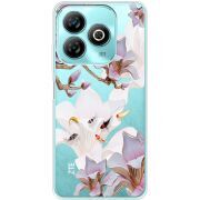 Прозрачный чехол BoxFace ZTE Blade A75 4G Chinese Magnolia