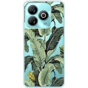Прозрачный чехол BoxFace ZTE Blade A75 4G Banana Leaves