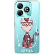 Прозрачный чехол BoxFace ZTE Blade A75 4G Good Morning