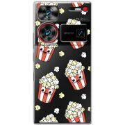 Прозрачный чехол BoxFace Nubia Z60 Ultra с 3D-глазками Popcorn