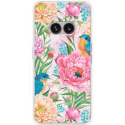Чехол BoxFace Nothing Phone (2a) Birds in Flowers