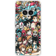 Чехол BoxFace Nothing Phone (2a) Anime Stickers