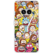 Чехол BoxFace Nothing Phone (2a) Rick and Morty