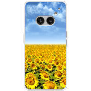 Чехол BoxFace Nothing Phone (2a) Подсолнухи