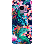 Чехол Uprint Samsung G960 Galaxy S9 flowers in the tropics