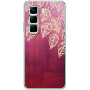 Чехол BoxFace Infinix Hot 50 Gold Leaves