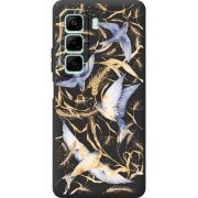 Черный чехол BoxFace Infinix Hot 50 Ластівки
