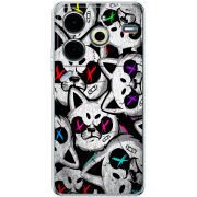 Чехол BoxFace Tecno POVA 6 Neo Monster meow