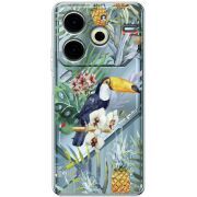 Прозрачный чехол BoxFace Tecno POVA 6 Neo Tucan