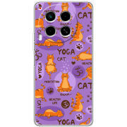 Чехол BoxFace Tecno Camon 30 Yoga Cat
