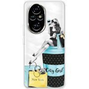 Прозорий чохол BoxFace Honor 200 City Girl