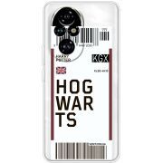 Прозорий чохол BoxFace Honor 200 Ticket Hogwarts
