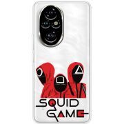 Прозорий чохол BoxFace Honor 200 siquid game люди в красном