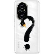 Прозорий чохол BoxFace Honor 200 Swan question