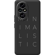 Чорний чохол BoxFace Honor 200 Minimalistic