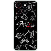 Чехол BoxFace ZTE Blade A35 Stray Kids автограф