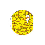 Uprint Popsocket Yellow Ducklings