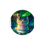 Uprint Popsocket White Tiger Cub