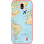 Чехол Uprint Nokia 1 Карта