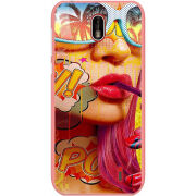 Чехол Uprint Nokia 1 Yellow Girl Pop Art