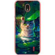 Чехол Uprint Nokia 1 White Tiger Cub
